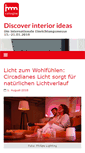 Mobile Screenshot of news.imm-cologne.de