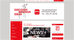 Desktop Screenshot of imm-cologne.com